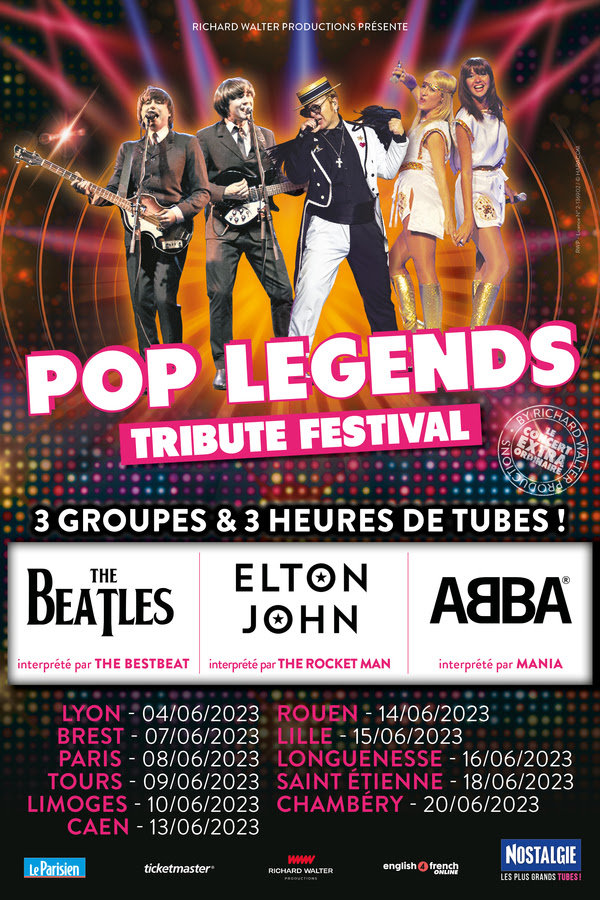 pop legends au dôme de paris le 08 06