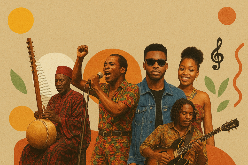 NEW KG vous fait découvrir l’évolution de la musique ouest-africaine : racines, rythmes et stars qui font vibrer le monde entier.