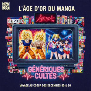 Revivez l'âge d'or du manga (80s-90s) ! De Dragon Ball à Jeanne et Serge, redécouvrez les œuvres cultes et les génériques qui ont marqué toute une génération.