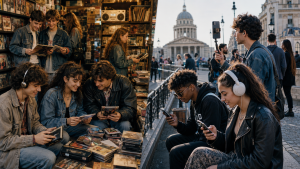 Évolution de la musique chez les jeunes en France de la cassette au streaming