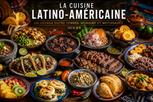 Cuisine latino-américaine premium avec spécialités du Mexique, d’Amérique centrale, des Andes, du Brésil, des Caraïbes latines et du Cône Sud.