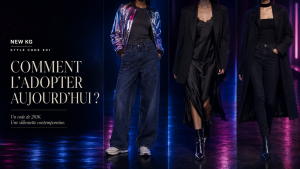 Trois tenues contemporaines associant bomber, robe nuisette, blazer, jean et manteau inspirés de 2016.